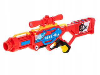 Detská zbraň - Launcher Rifle Blaze Storm šípky Nerf Red