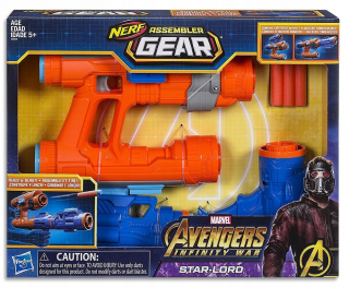 Pištoľ pre deti - Spúšťač hviezd Nerf Avengers od Lord Marvel Blaster