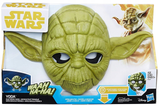 Yoda Maska elektronický zvuk Star Wars Jedi