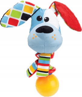 Hrkálka, chrastítko - YOOKODOO HUDBA HILNOSTI DOG NOVINKA !!!