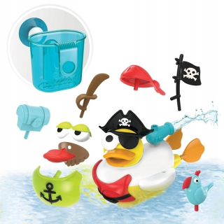 Hračka do vody - Yookidoo Jet Duck Pirate pre kúpeľ 40170