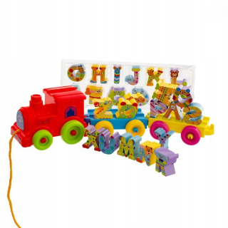 Dráha pre deti, stavebnica - Vlak-abeceda Toy 0886928