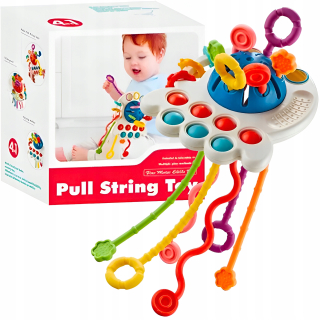 Zmyslová hračka pre deti, teether pop