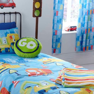 Závesy do detskej izby - Záclony Deti Set záclony Curtain 2x 168x183