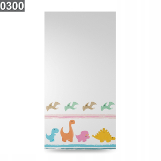 Závesy do detskej izby - Záclony Detská izba Dinosaury 140x240