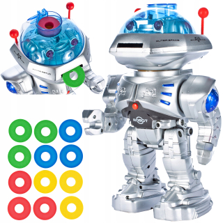Natáčanie robotov s diaľkovým ovládaním s diskami