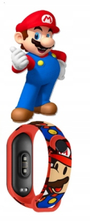 Vedené digitálne hodinky Mario Watch Band pre deti