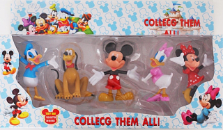 Rozprávková postavička - Sada 5 figúrky Mickey Mouse a priatelia
