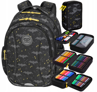 Školský batoh - Coolpack Set Youth School Backpack+Cencil Case