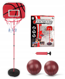 Basketbal nastaviť na 175cm koša čerpadla + 2xpiłka
