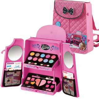 Make-up kit pre deti. Cosmetics v batohu
