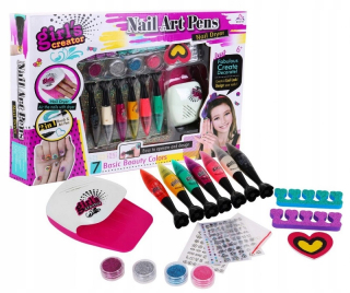maľovanie kit Nail pre deti so sušičkou