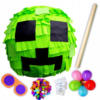 Sada veľké Pinet Minecraft +5 add-ons 105cm!
