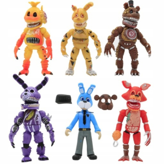 Rozprávková postavička - Sada piatich nocí na Freddy's FNAF 6 ks