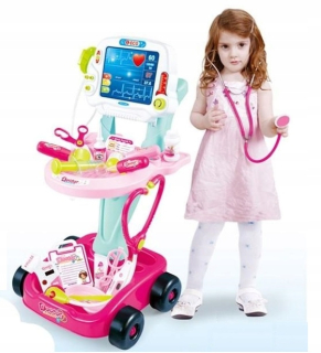 Medical Kit Malá Doctor kočík ECG Teplomer