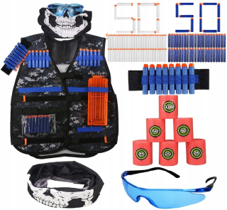 Sada Mega vesta pre Nerf Arrows + príslušenstvo