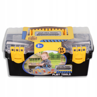 Náradie pre deti - Toolbox v 25 prvkov poľa