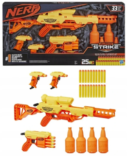 Detská zbraň - KIT Nerf Alpha Strike 3v1 Batalio E8444