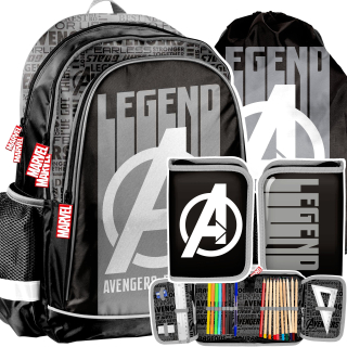 Školský batoh - Sada školského batohu pre priateľa Avengers Paso
