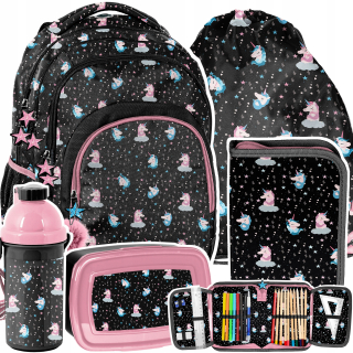 Školský batoh - Batoh Unicorn School Set 5el.