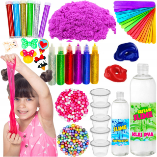 SLIME ONLY4GIRLS kit pre výrobu lepku darček