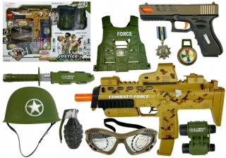 VOJENSKÁ ŠÍPOVÁ PISTOLA MP7 GLOCK 17