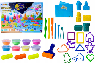 Sada pre stavebné hradné domy Moonlicinal Clay