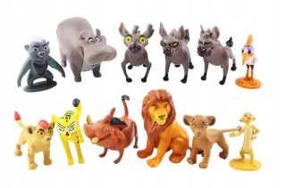 Rozprávková postavička - Zetaw postavy kráľa Lion Lion Guard