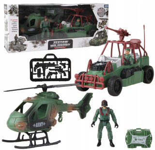 Toy Soldiers Army Army Helicopter Auto