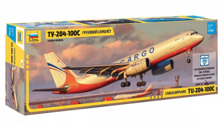 ZVEZDA Plastový model Tupolev Tu204-100 Cargo