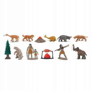 Prehistorický život Sada malých figúrok - Safari