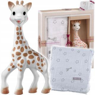 Hryzadlo pre batoľa - Žirafa Sophie Gryzak narodenia Kit NR2 000004