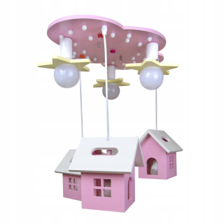 Luster do detskej izby - Luster Pink Cottages pre deti Gorgeous 999