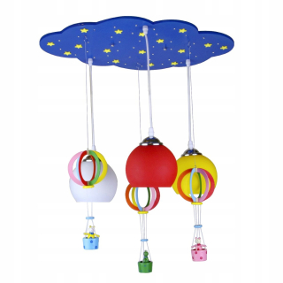 Luster do detskej izby - Farebné balón luster