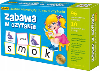 Zábavné čítanie Súprava na čítanie Adamiga