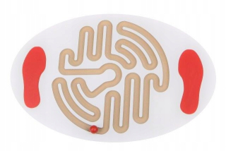 Drevená hračka vyrovnávanie bilancie maze