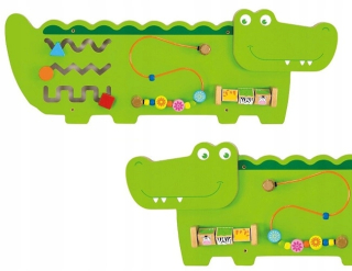 Wall Toy vzdelávacie Crocodile pre dieťa