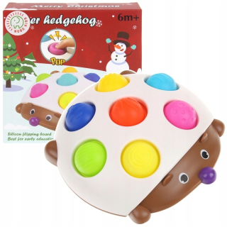 Senzorická hračka pre hedgehog batoľa Pop It