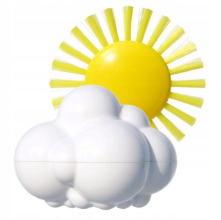 Hračka do vody - Bath toy oblačnosti a slnečný svit Moluk Pluie
