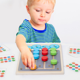 Drevená Montessori edukačná hračka
