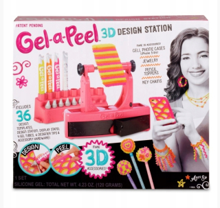 Plastová hračka 3D dizajn Station Gel A-Peel