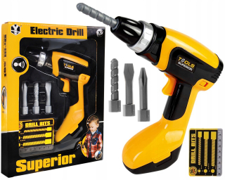 Náradie pre deti - Toy Kids skrutkovač Drill Socket