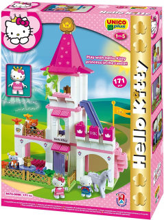 Stavebnica, slamky - Hello Kitty Kitty Castle 171 ELE UNICO 8676