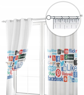 Závesy do detskej izby - Curtain 140x260cm - Deti a mládež II