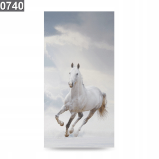 Závesy do detskej izby - Opona zviera kôň cval 140x240 Tas