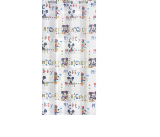 Závesy do detskej izby - Opona Ready 140x245 EuroFirany pre deti Miki