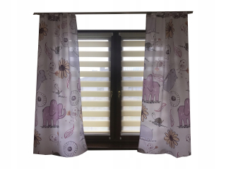 Závesy do detskej izby - Záclony do detskej izby 80x160 Promotion!
