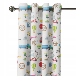 Závesy do detskej izby - Záclony baby World Boy 140x240