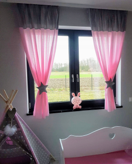 Závesy do detskej izby - Záclony, závesy 160cm x160cm. 35 vzory z čoho vyberať