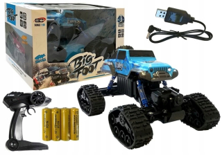 Auto na diaľkové ovládanie - Diaľkovo ovládané Zakawy Monstertruck modré
